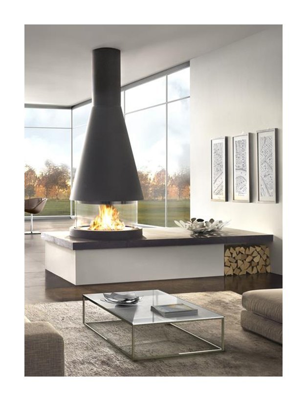 Камин Piazzetta M360 T (конический купол)