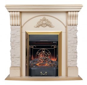 Электрокамин RealFlame Athena WT с Majestic Lux BR S