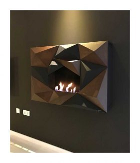 Автоматический биокамин GlammFire Кристал Эво Плюс / Crystal EvoPlus (с пультом ДУ)