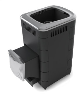 Дровяная печь для бани TMF Тунгуска Cast ДН антрацит