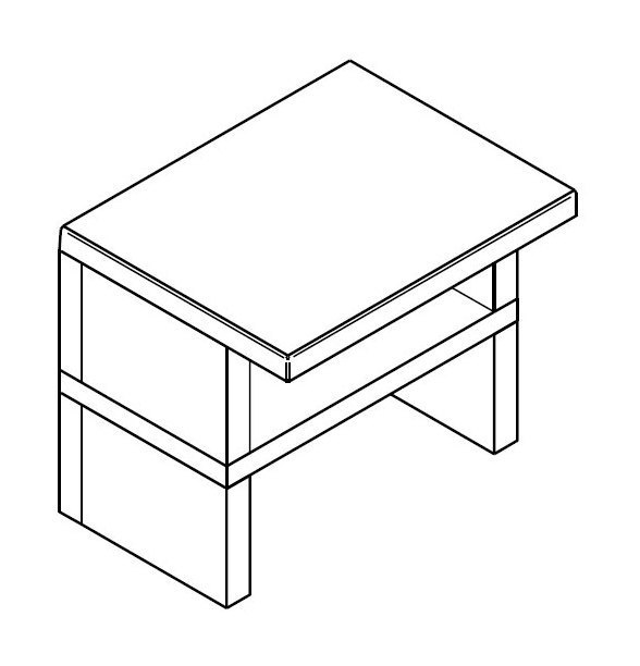 Барбекю Malibu 2: Модуль Столик (Palazzetti)