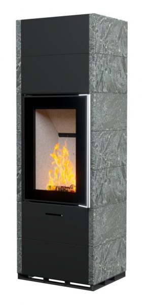 Печь-камин Астов Киви ПК 5070 7МК Пироксенит Антик