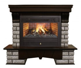 Электрокамин RealFlame Country Rock 26 AO с Novara 26 3D