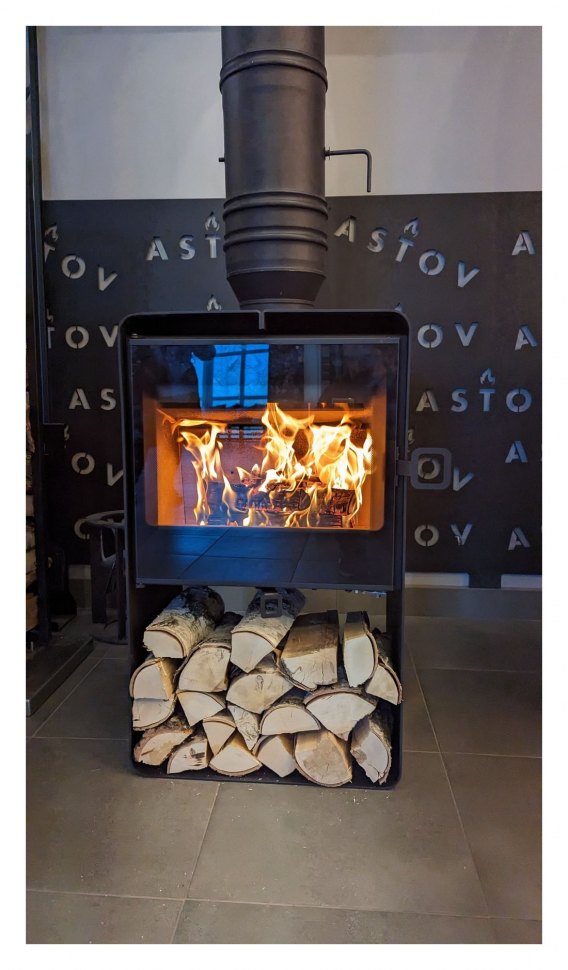 Печь-камин Астов Кубус 500