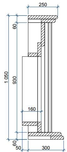 Каминная облицовка Sunhill Marbella