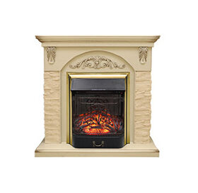 Портал Bern крупный сланец бежевый под классические очаги