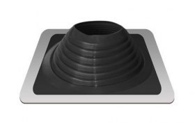 Уплотнитель кровельный №8 силикон 178-330 mm чёрный (black)