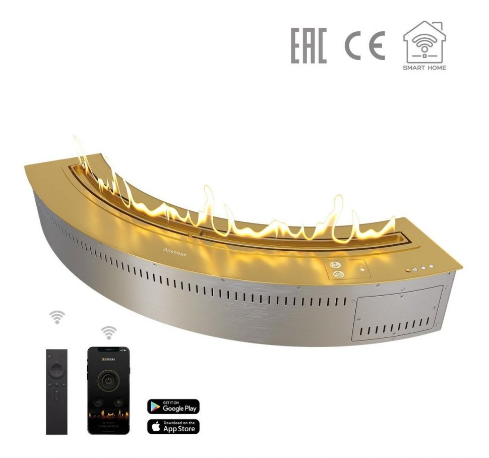 Биокамин автоматический Airtone Andalle RADIAL 750