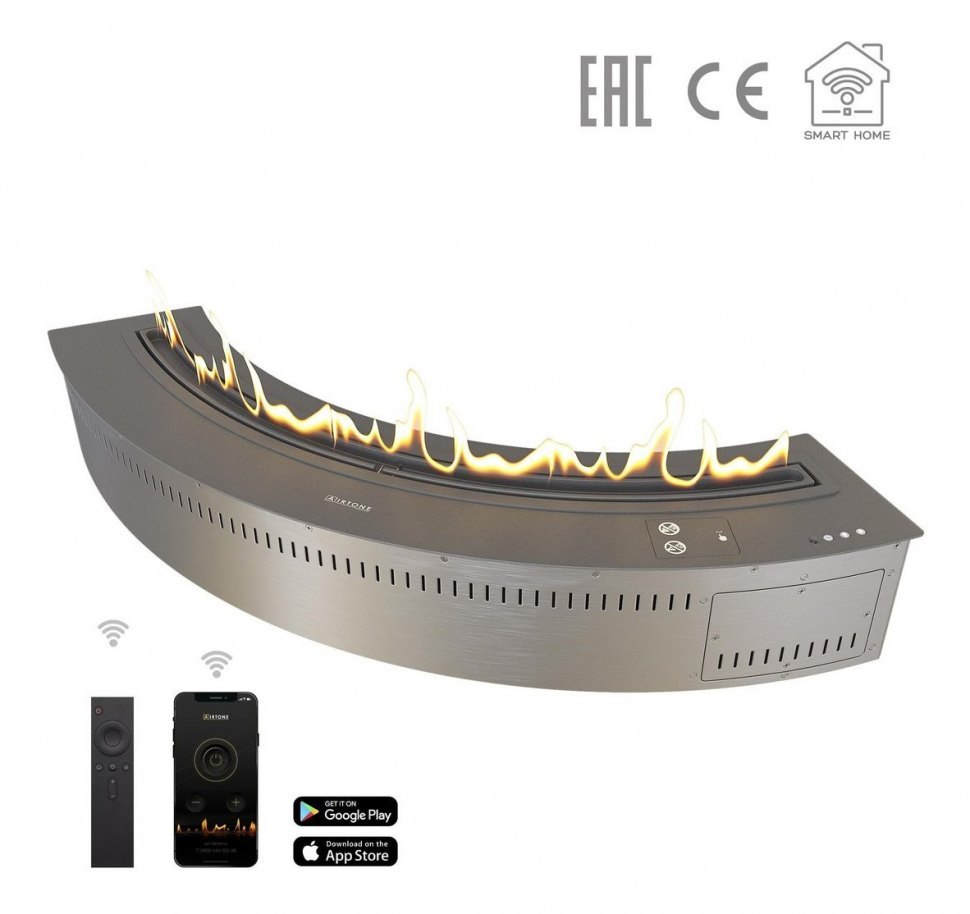 Биокамин автоматический Airtone Andalle RADIAL 750