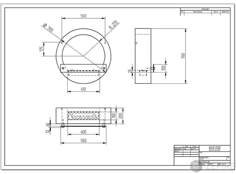Биокамин ZeFire Enigma