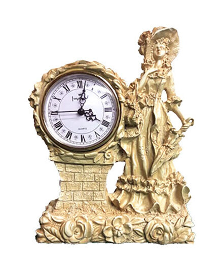 Каминные часы Леди RF2001 IV (Белая коллекция)