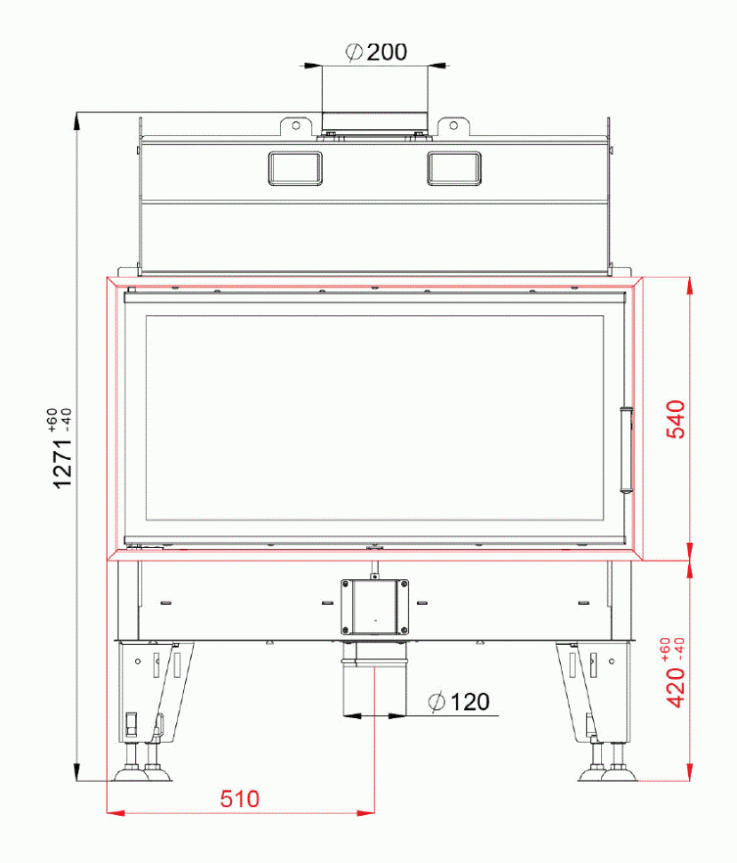 Каминная топка BeF Therm 10