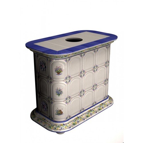 Каминная облицовка КимрПечь Прованс центральная Луг