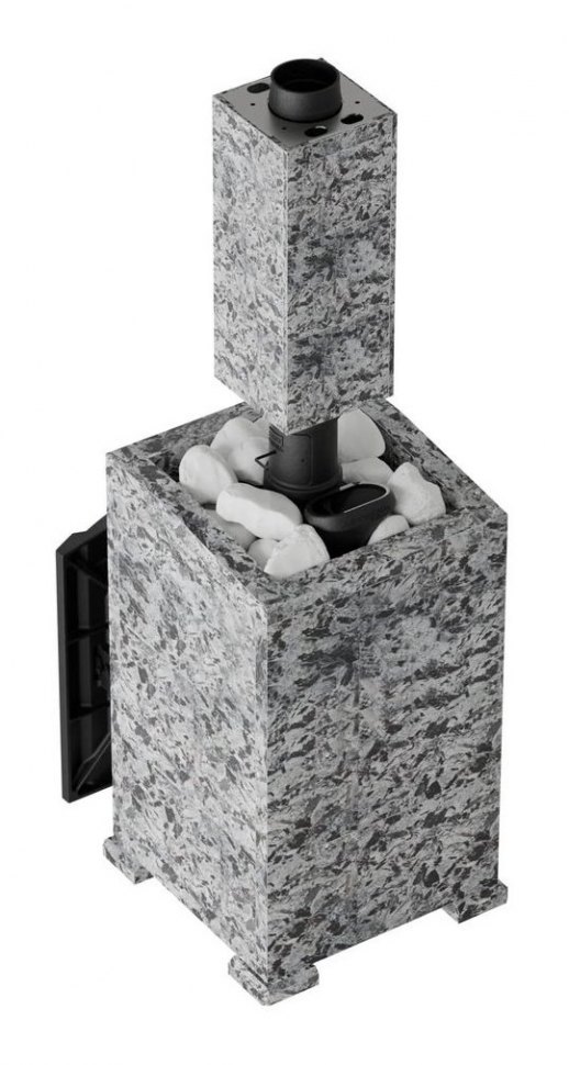 Банная печь Атмосфера XL в облицовке Пироксенит Элит