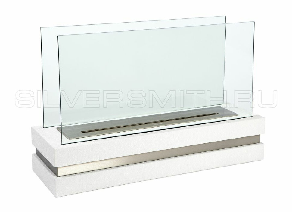 Биокамин Silver Smith FAME AVE White
