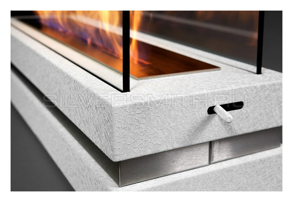 Биокамин Silver Smith FAME AVE White