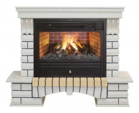 Электрокамин RealFlame Country 26 WT с Novara 26 3D