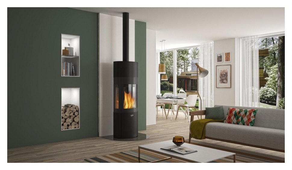 Чугунная печь камин Godin Арнель 411107 / Arnel 411107