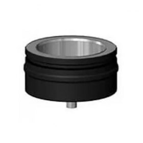 Емкость с отводом конденсата Schiedel Permeter 25 черный, D 300/350 мм