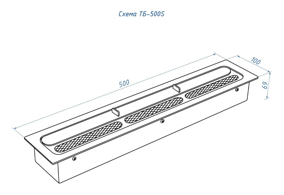 Топливный блок Lux Fire 500 S