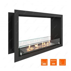 Биокамин сквозной SteelHeat Leader 700 (Стандарт)