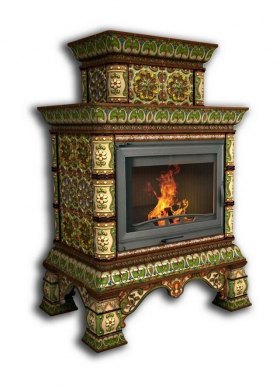 Каминная облицовка КимрПечь Кострома пристенная двухъярусная Июнь