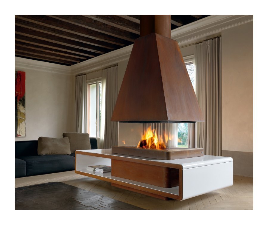 Камин Piazzetta M360 R (прямоугольный купол)