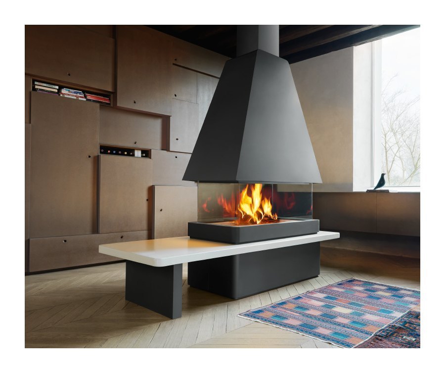 Камин Piazzetta M360 R (прямоугольный купол)