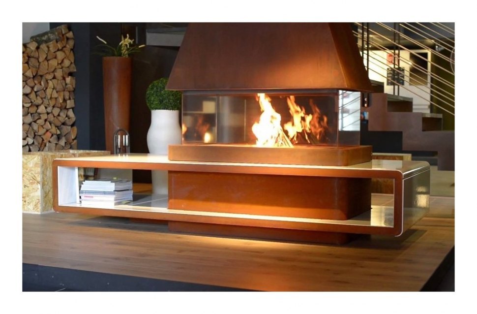 Камин Piazzetta M360 R (прямоугольный купол)