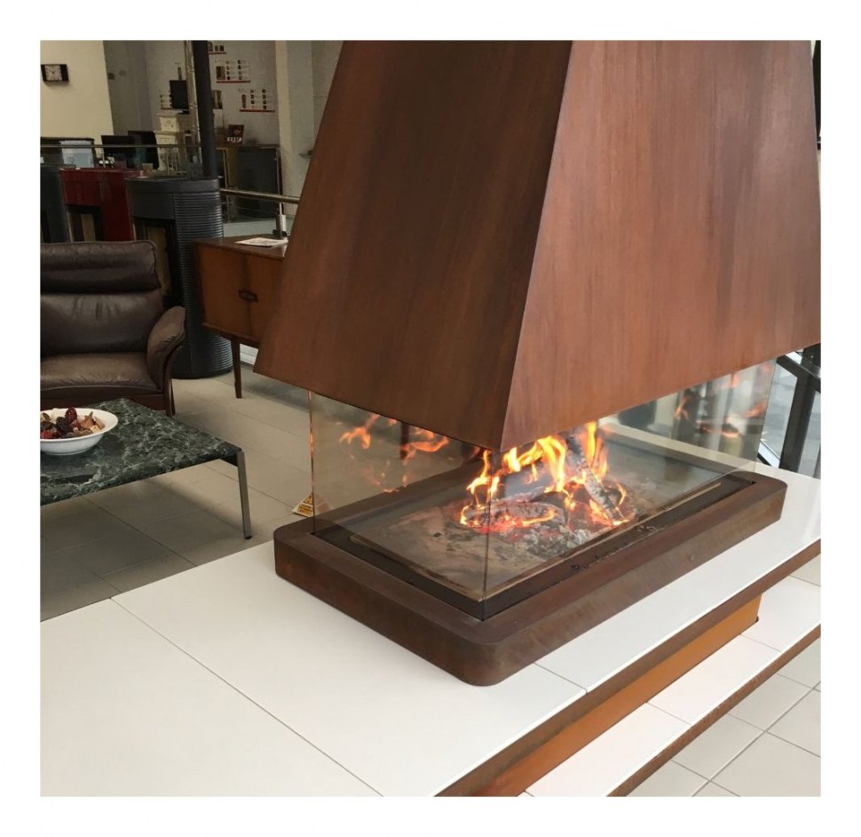 Камин Piazzetta M360 R (прямоугольный купол)