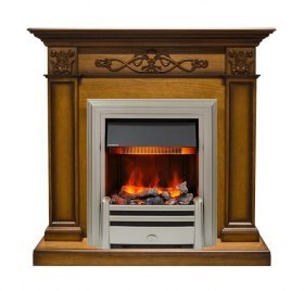 Каминокомплект Verona - Дуб антик с очагом Chesford