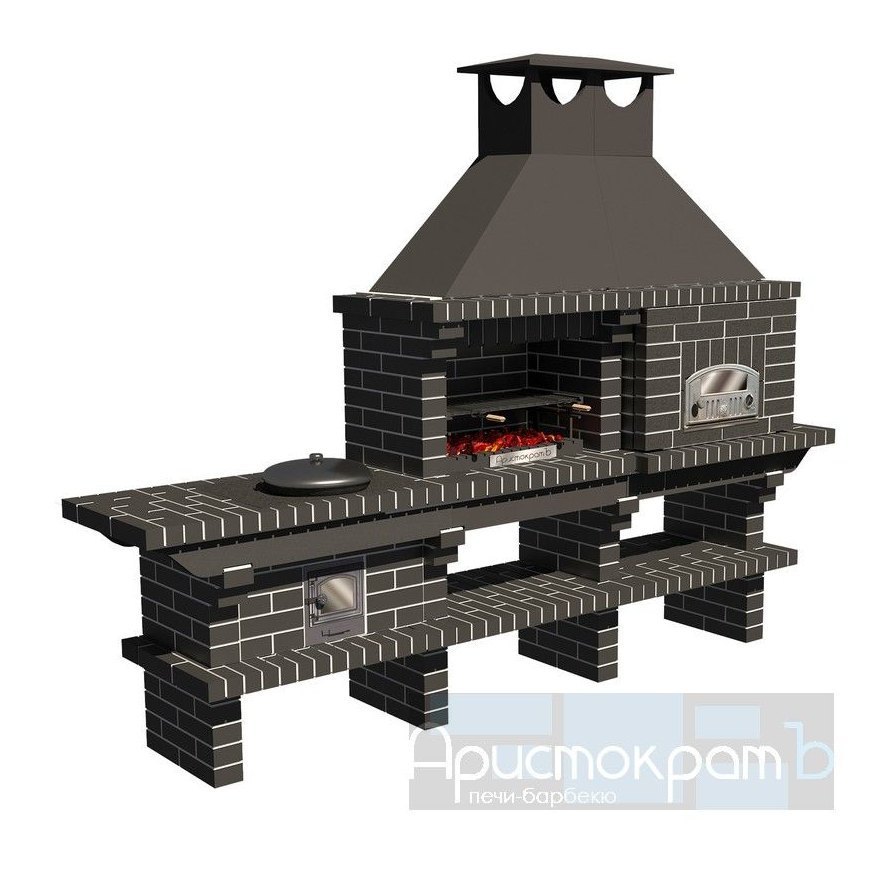 Барбекю-гриль АристократЪ 752