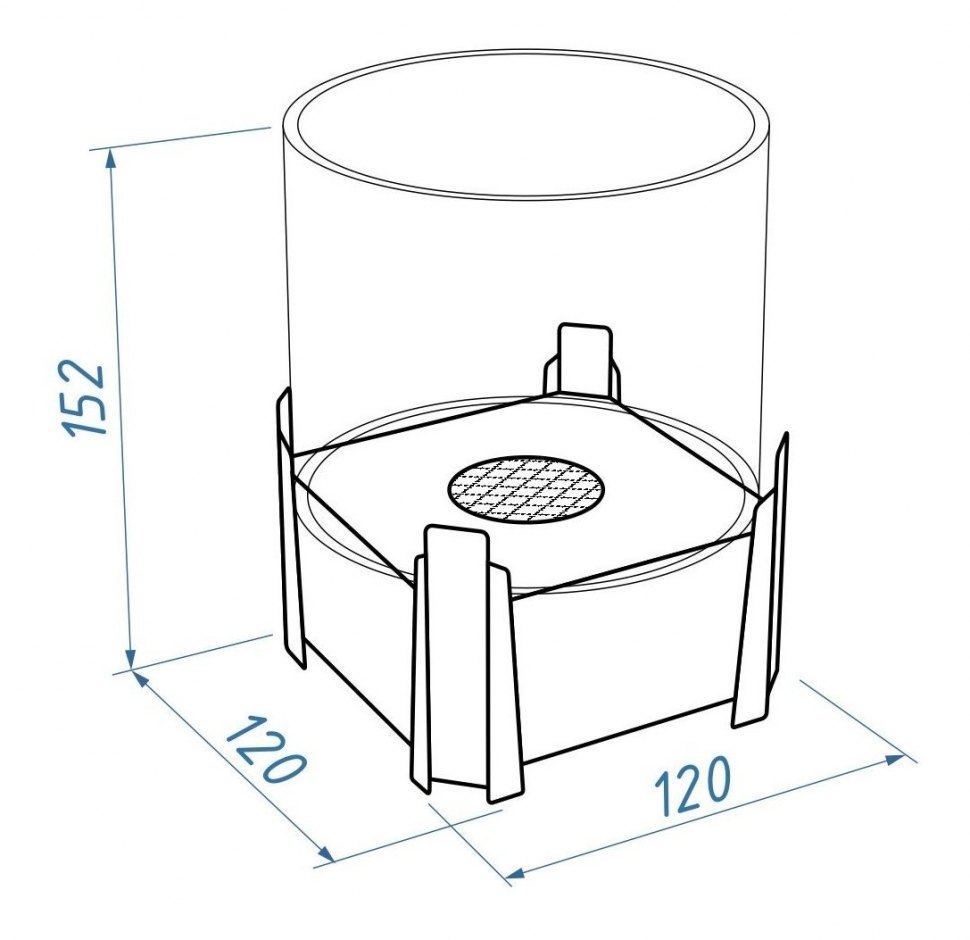 Биокамин настольный Футбол S