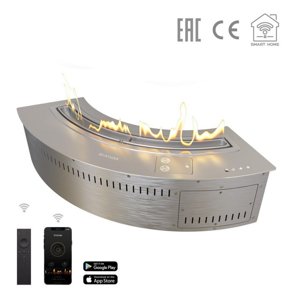 Биокамин автоматический Airtone Andalle RADIAL 500