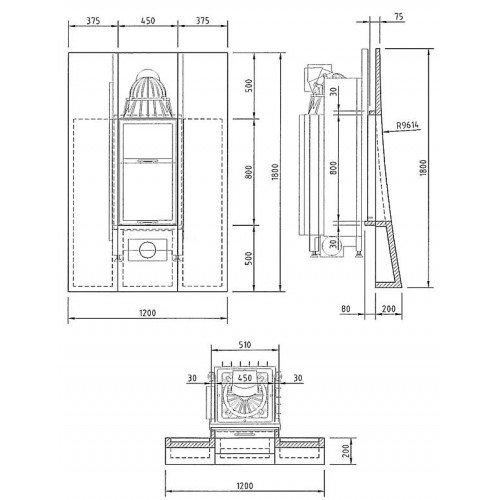 Камин Schmid Modis Hoch