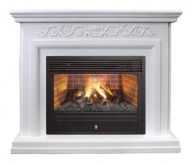 Электрокамин RealFlame Leticia 26 WT-P511 с Novara 26 3D