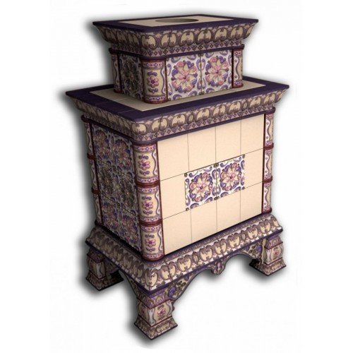 Каминная облицовка КимрПечь Кострома центральная двухъярусная Апрель