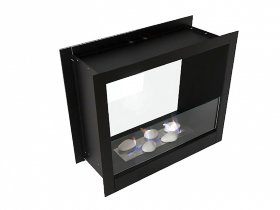 Биокамин Lux Fire Сквозной 610 M