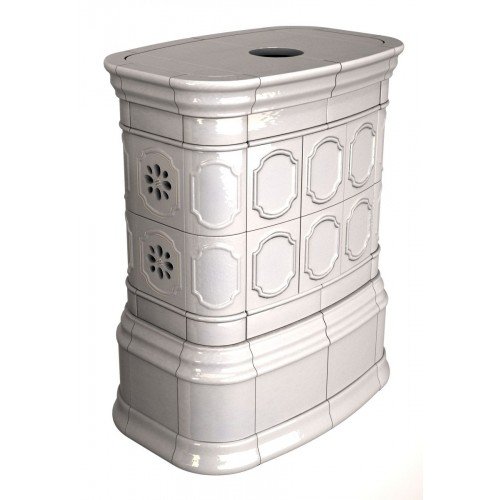 Каминная облицовка КимрПечь Сконе центральная Белый