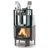 Каминная топка Palazzetti Ecomonoblocco 64 V08 exagon