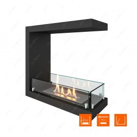 Биокамин торцевой SteelHeat Leader 500 (Стандарт)