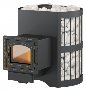 Дровяная печь для бани Везувий Скиф Стандарт 12 (ДТ-3С) 2016