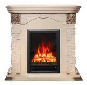 Электрокамин RealFlame Dublin Lux WT с Eugene