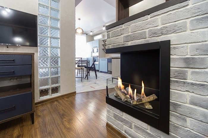 Биокамин Lux Fire Угловой 555 M левый угол