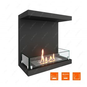 Биокамин фронтальный SteelHeat Leader 500 (Стандарт)