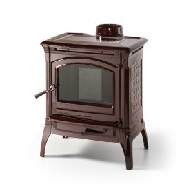Печь-камин Hergom Craftsbury (коричневая эмаль)