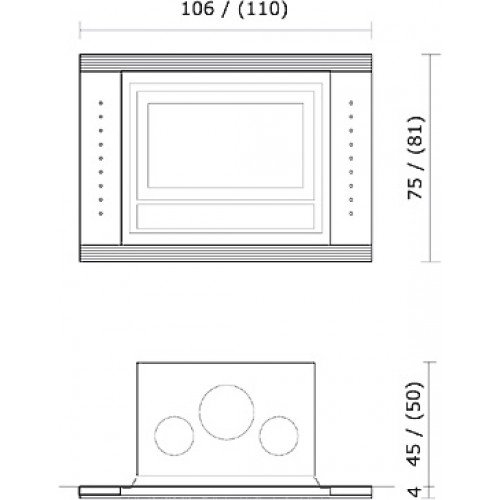 Каминная облицовка EdilKamin Fresh