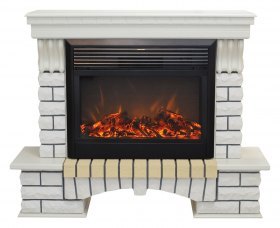 Электрокамин RealFlame Country 26 WT с Moonblaze Lux BL S