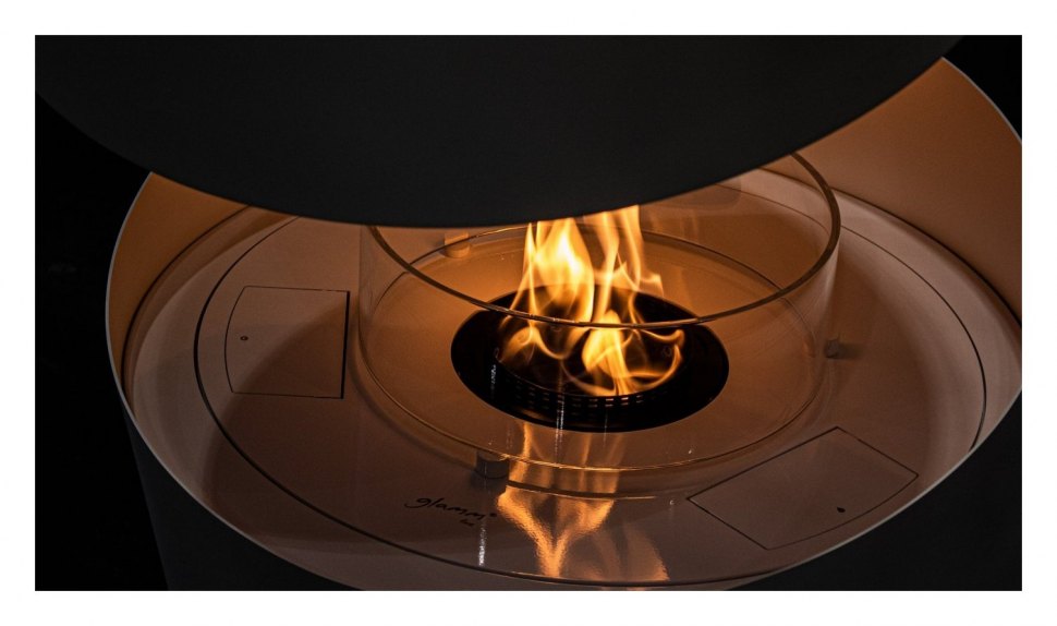 Автоматический биокамин GlammFire EvoPlus Fire Round / Эво Плюс Файер Ронд, с пультом ДУ