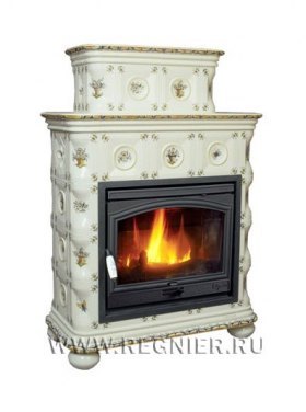 Изразцовая печь камин Regnier Александра / Alexandra